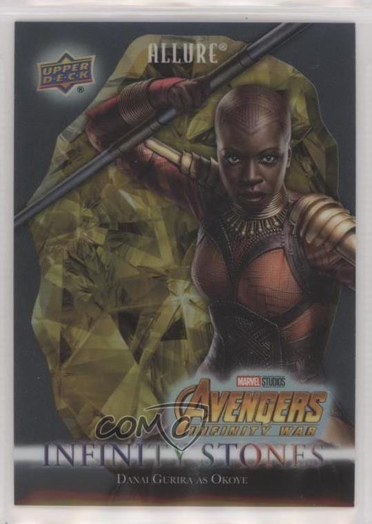 2022 Marvel Allure Infinity Stones Mind Stone 200/299 Danai Gurira as Okoye 0e3