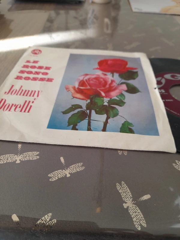 Johnny Dorelli le rose son rosse CGD Italy