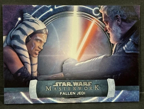 2024 Topps Masterwork Star Wars #JA-17 Fallen Jedi Ahsoka Vs Baylan Skoll
