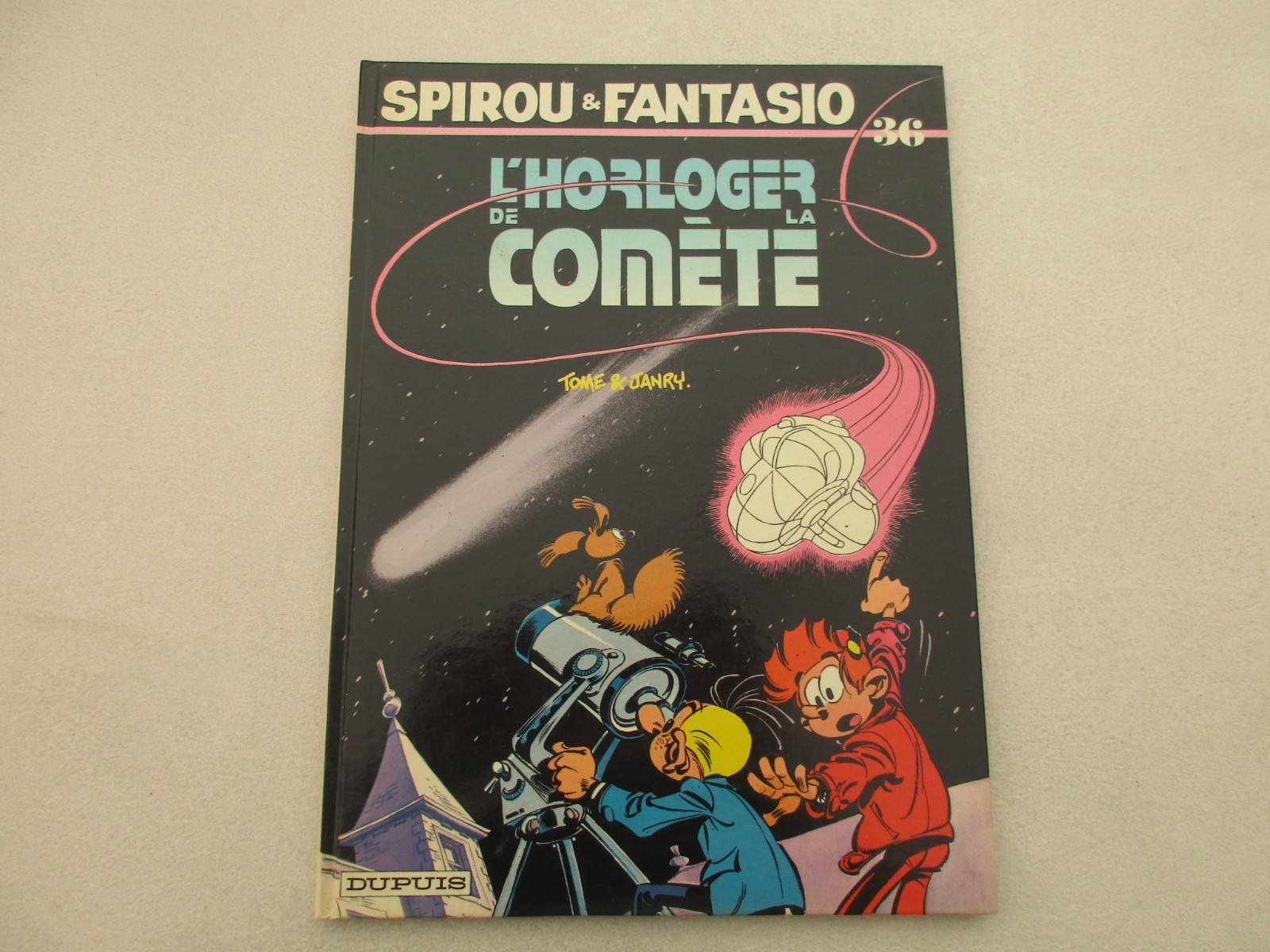 Spirou et Fantasio T 36 TBE L'horloger de la comète Edition Originale 1986