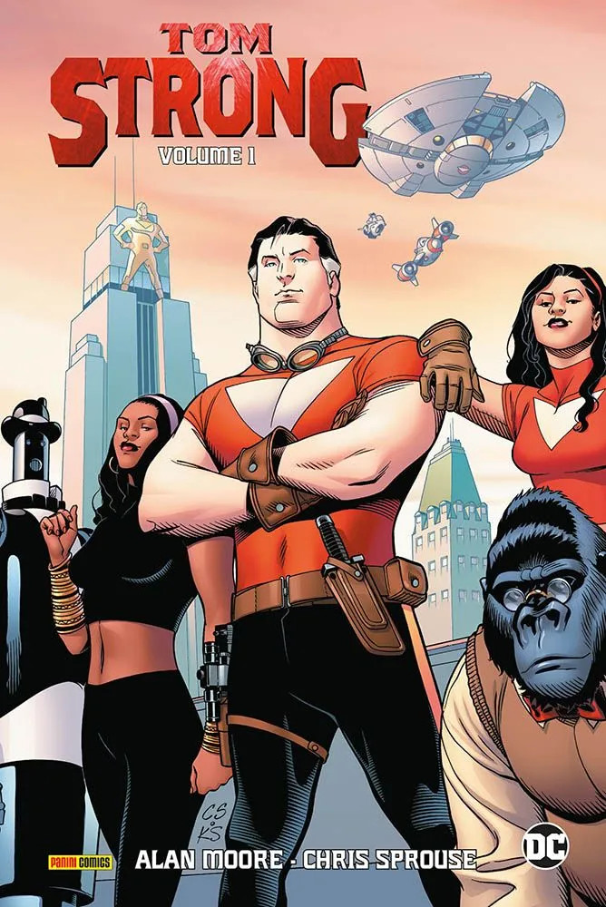 Chris Sprouse - Alan Moore TOM STRONG n. 1 DC Black Label Deluxe