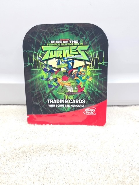 Nickelodeon Rise of the TMNT Trading Card Pack 1 Pack w/Bonus Sticker Card