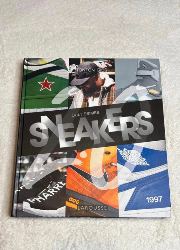 Livre Cultissimes Sneakers Tonton Gibs Larousse verso beau livre mode