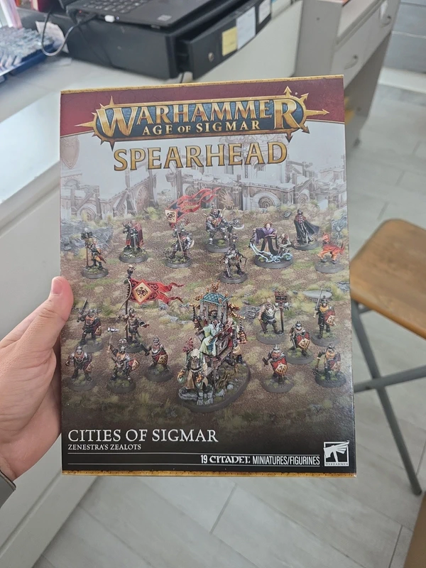 Warhammer Spearhead Cities of sigmar zenestra's zealots