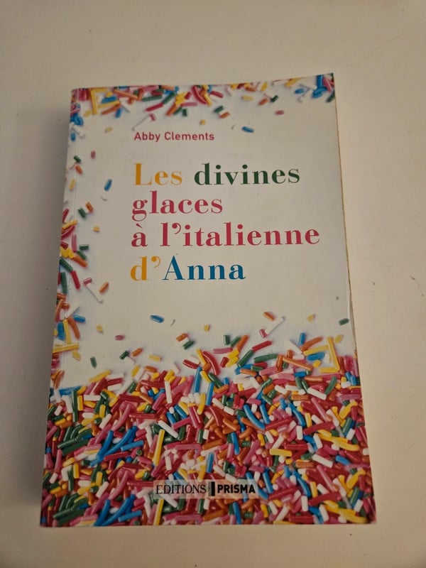 Roman "Les divines glaces à l'italienne d'Anna" de Abby Clements