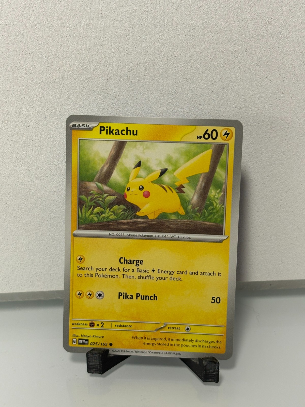 Pokemon Pikachu #025/165