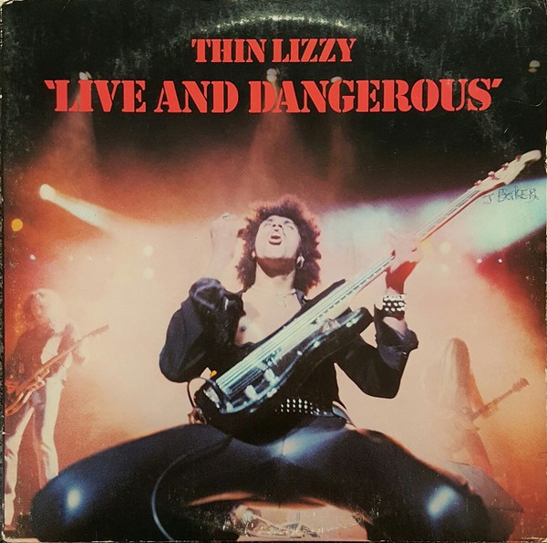 Thin Lizzy - Live And Dangerous - Used Vinyl Record - N12526z