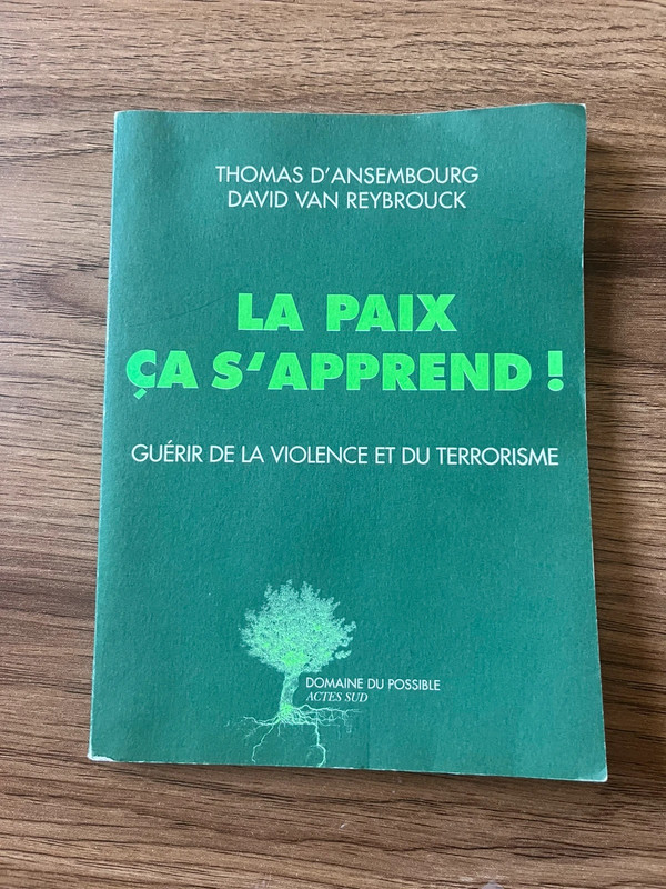 La paix ça s’apprend