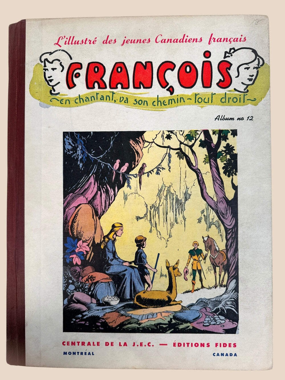 1951 François Album No. 12 – Vintage Quebec Youth Comics