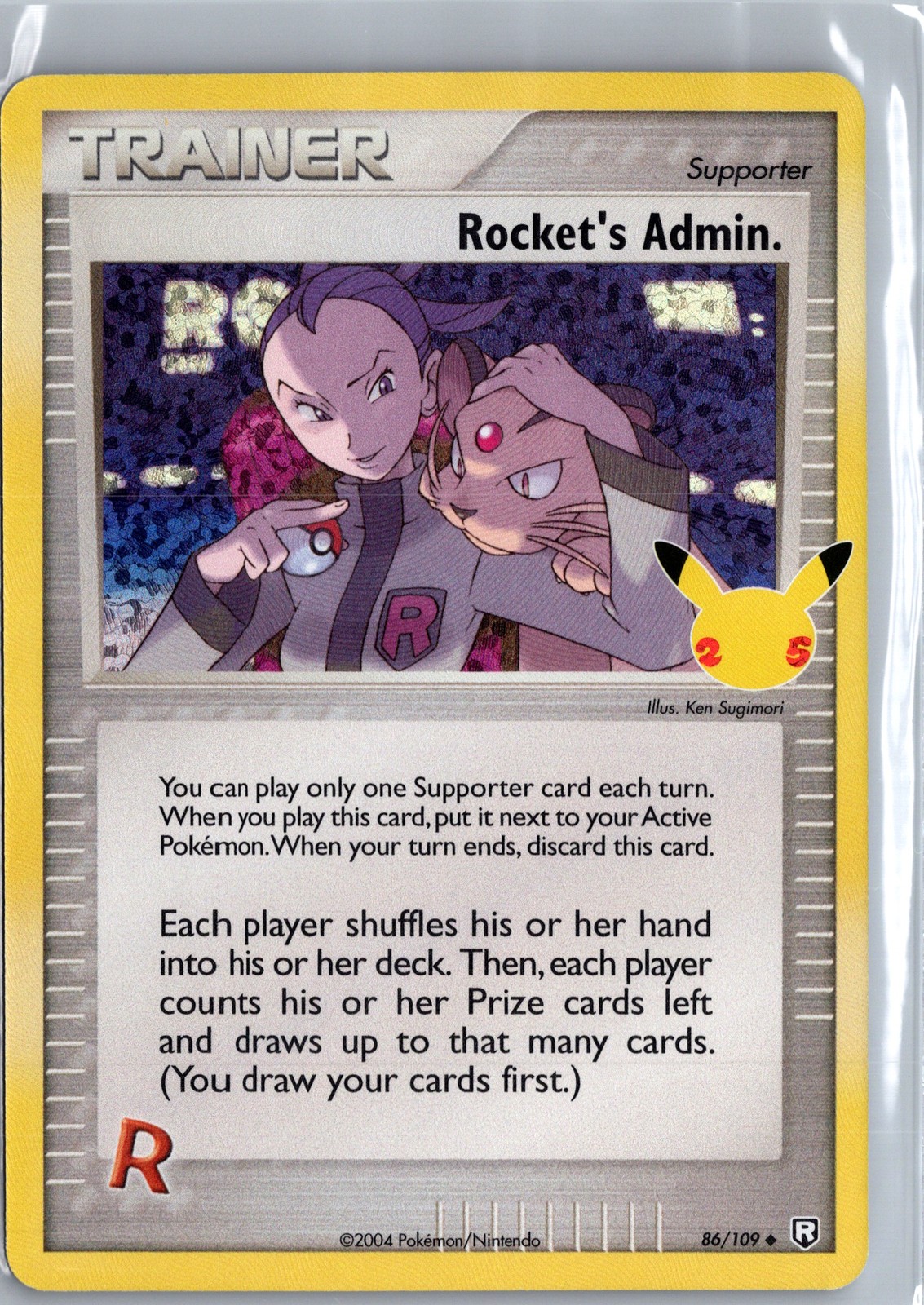 Pokemon Celebrazioni: Collezione Classica #86/109 Rocket's Admin.
