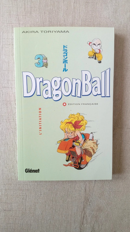 Dragon ball tome 3 pastel TBE