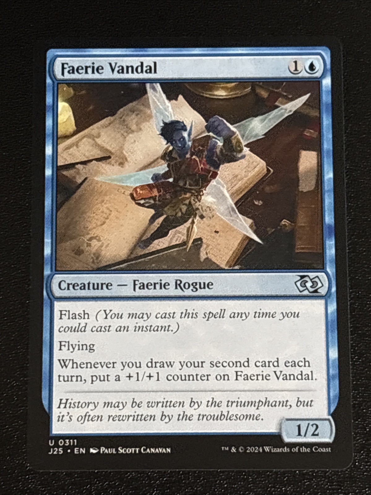 MTG Foundations Jumpstart Faerie Vandal 0311 NM