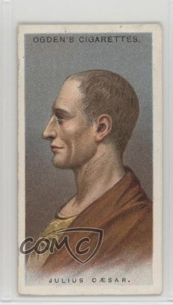 1924 ITC Leaders of Men Tabacco Dorso d'Ogden Giulio Cesare #26 0y9e