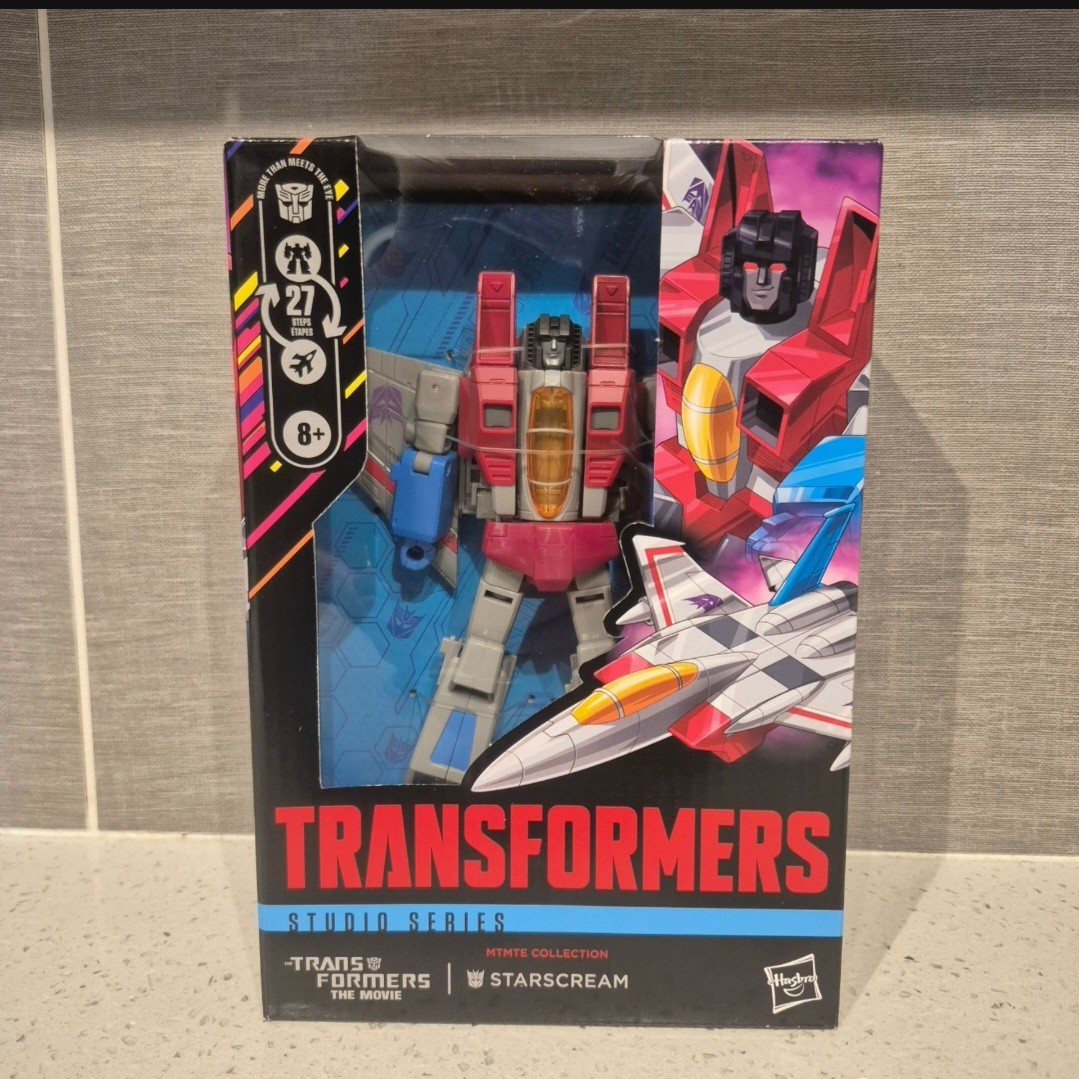 Transformers Studio Series 86 MTMTE Starscream NEW 🔥 — FAST SAME DAY SHIPPING