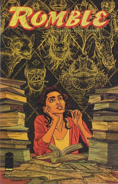 Rumble (2nd Series) #14B VF/NM; Image | John Arcudi - w/Bag+Board
