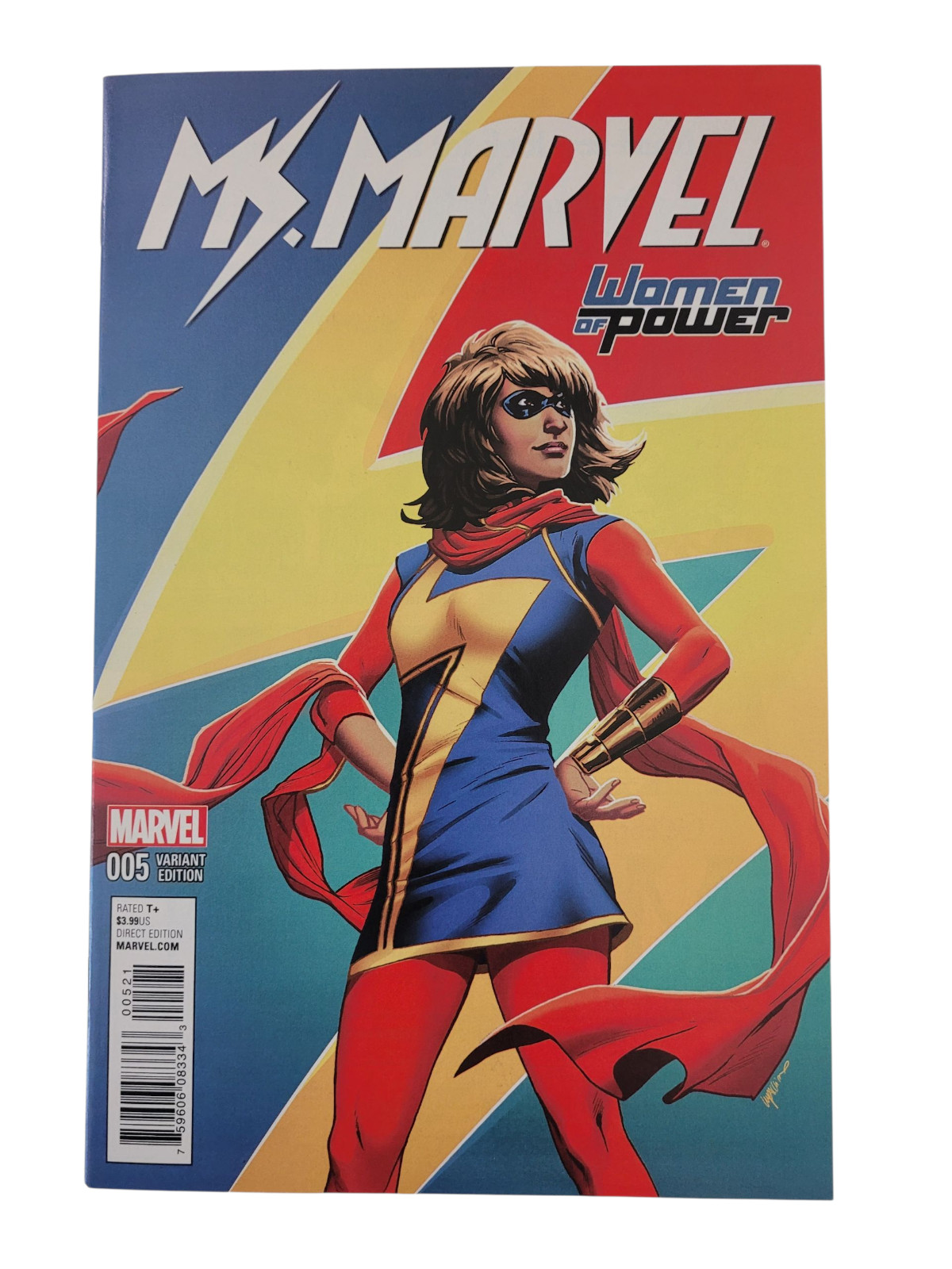 MS MARVEL #5 LUPACCHINO WOMEN OF POWER VARIANT 2016 Comic Raw High Grade