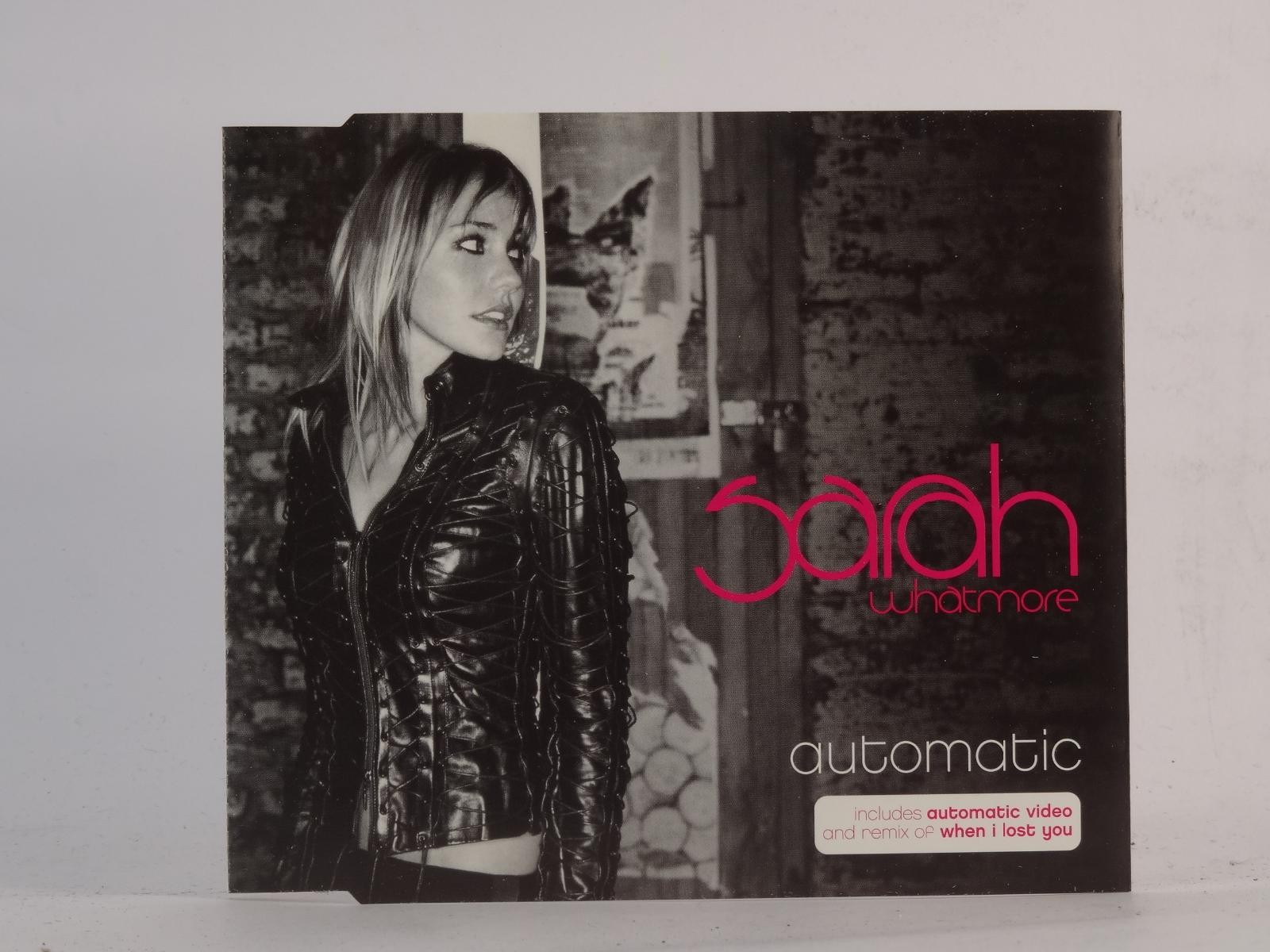 SARAH WHATMORE AUTOMATIC (H3) 4 Track CD Single plus Picture Sleeve BMG