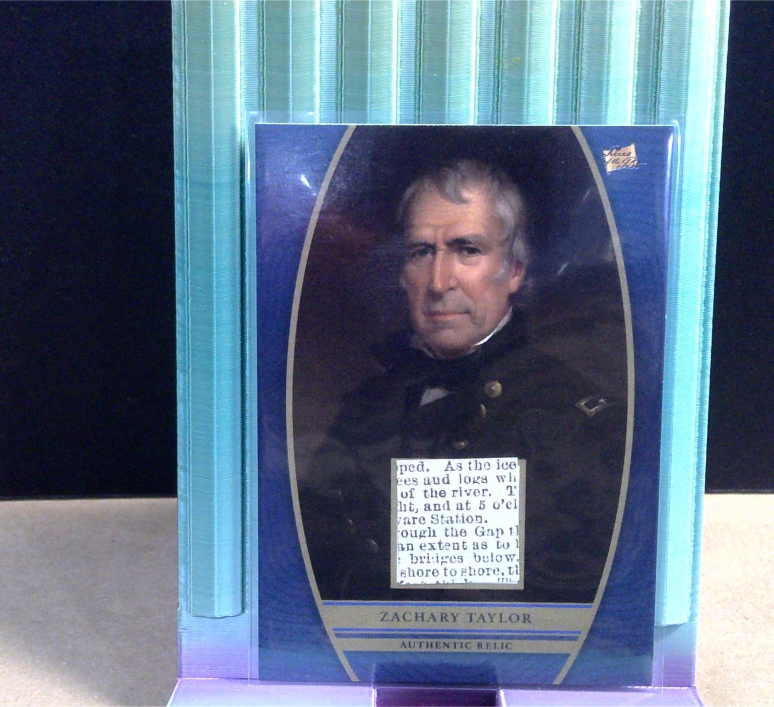Presidenti degli Stati Uniti Zachary Taylor Relic 2024 Archivio Renon VSR-ZT