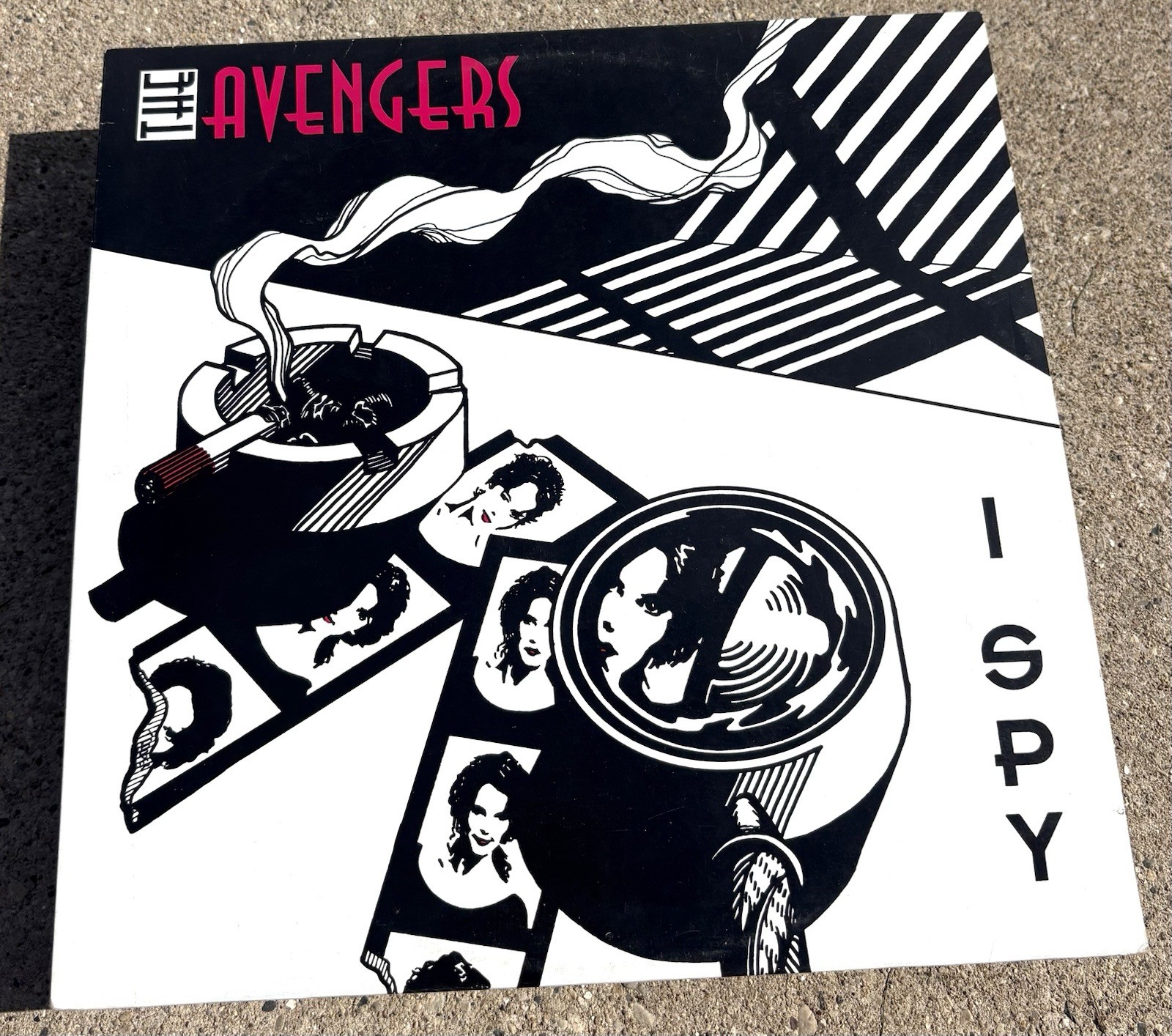THE AVENGERS Vinyl Record I SPY