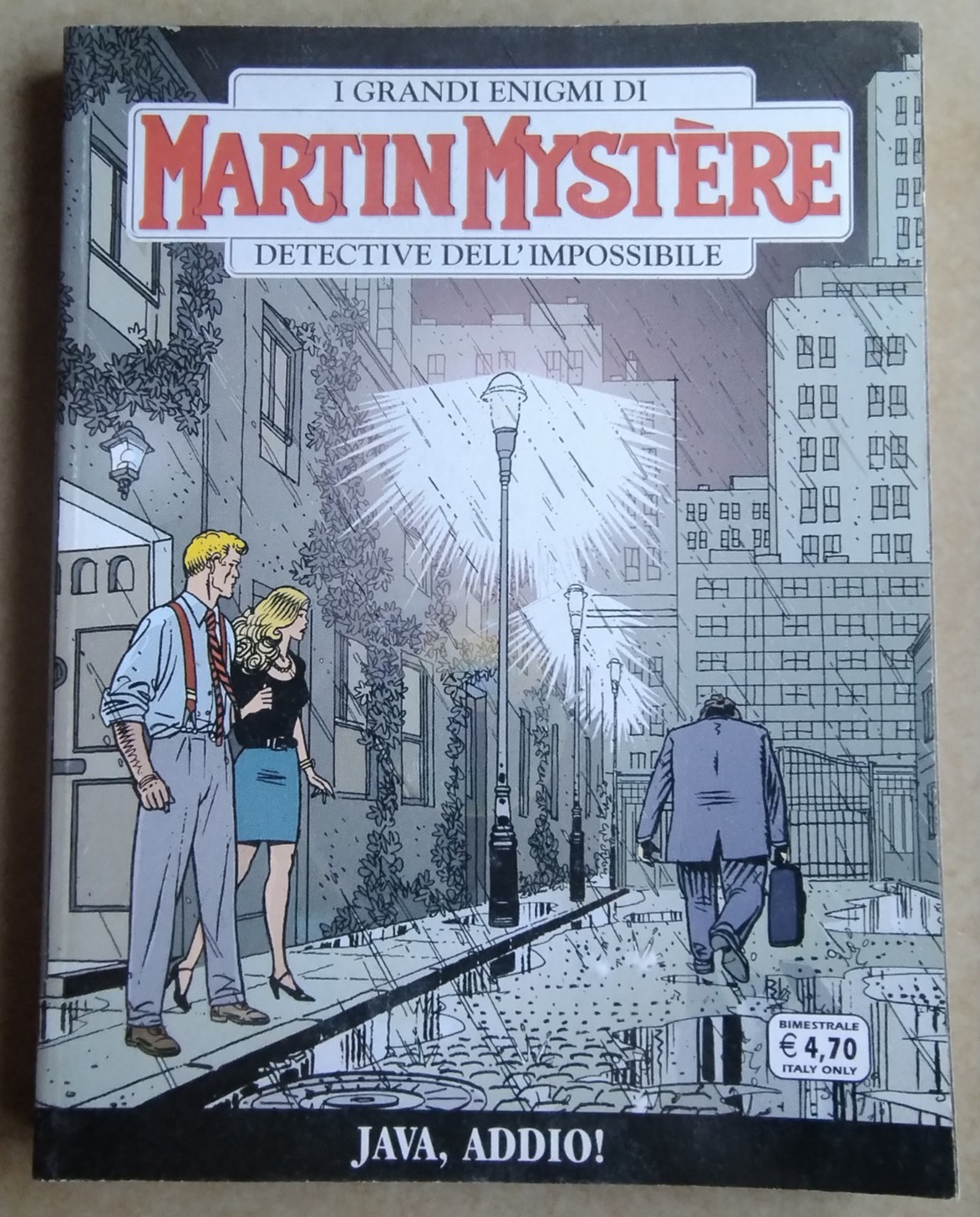 Martin Mystere n. 296 - Java Addio!  -Bonelli - 2008 -Storia completa