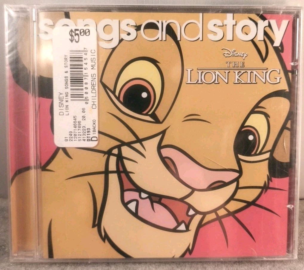 Disney: The Lion King by Songs & Story (CD, 2011, New & Sealed)