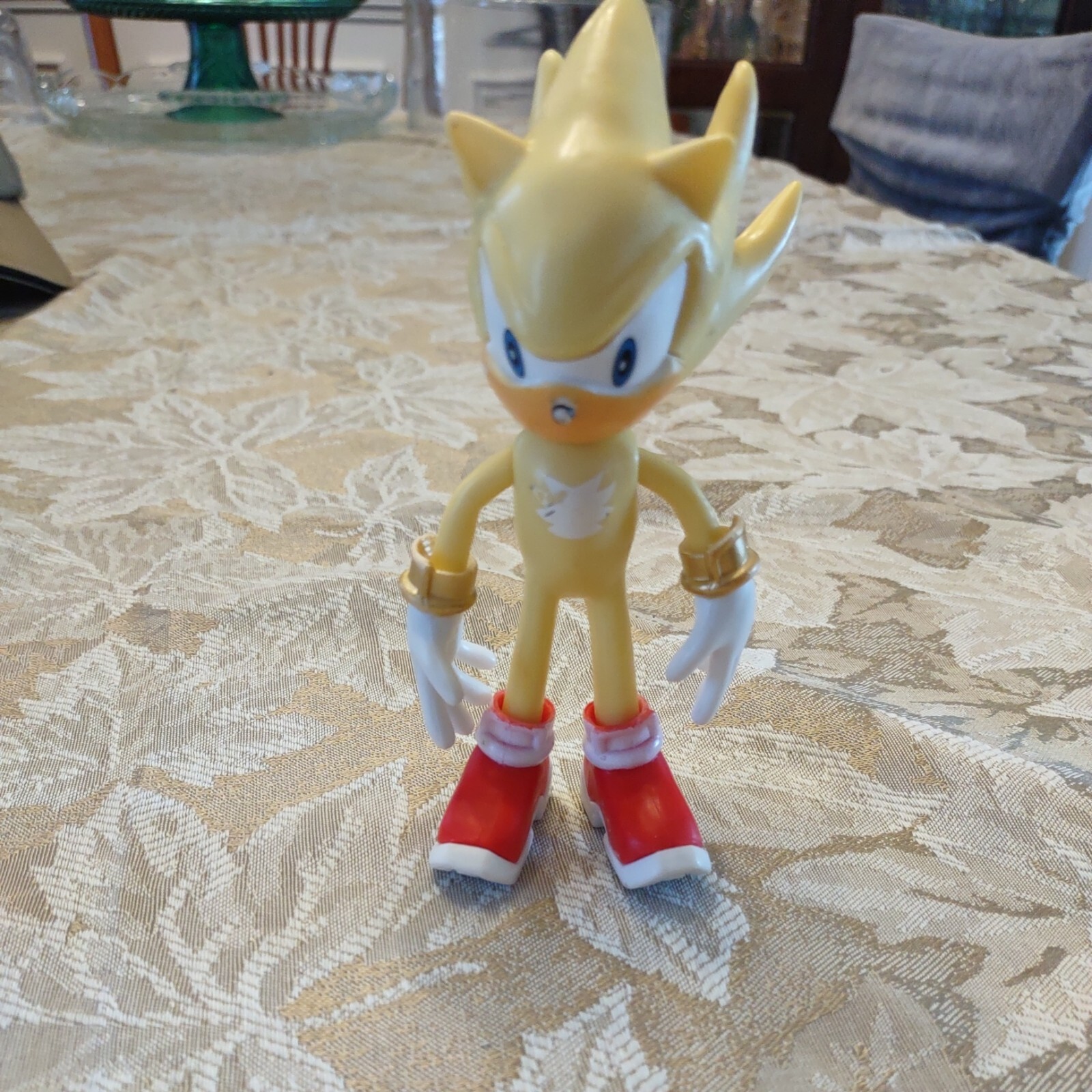 Super Sonic il Riccio Giallo 5,5" Sega (sul collo del piede R/H)