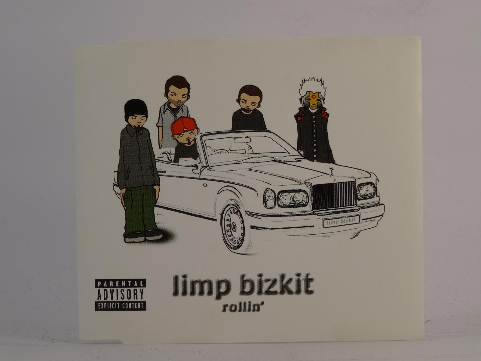 LIMP BIZKIT ROLLIN' (K2) 4 Track CD Single including Picture Sleeve INTERSCOPE