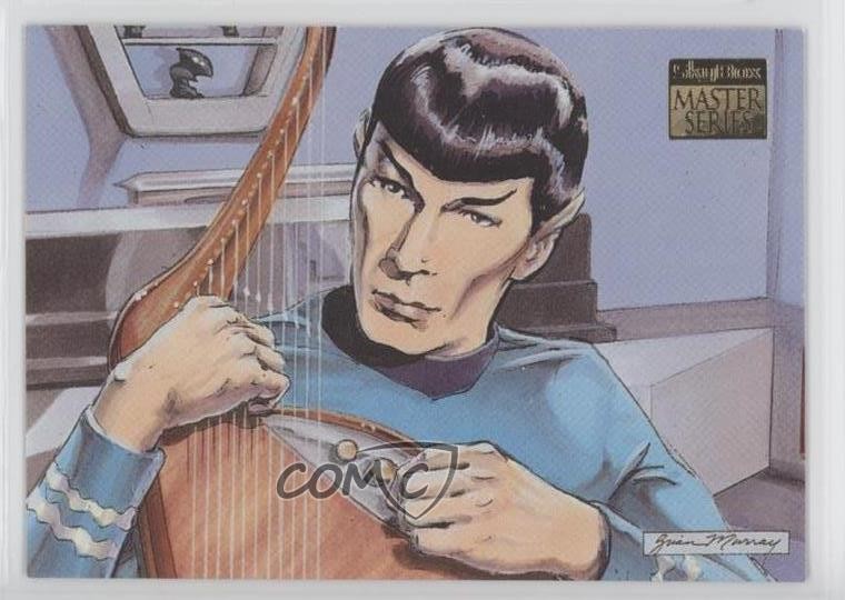 1994 SkyBox Star Trek Masters Series 2 Vulcan Lyre #77 1k3