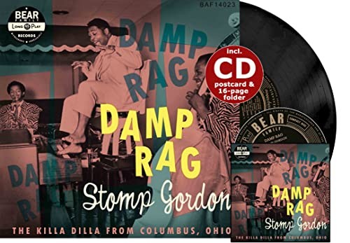 GORDON - DAMP RAG  THE KILLA DILLA FROM COLUMBUS OHIO - Vinyl Record - P2222z