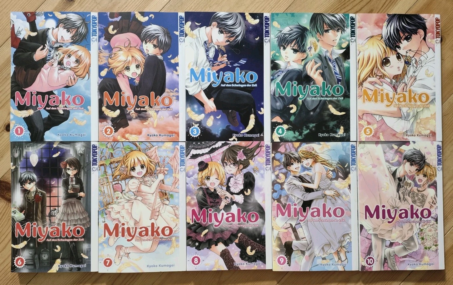 Miyako Sulle Altalene del Tempo Manga Volume 1-10 Italiano - Tokyopop ⚡️