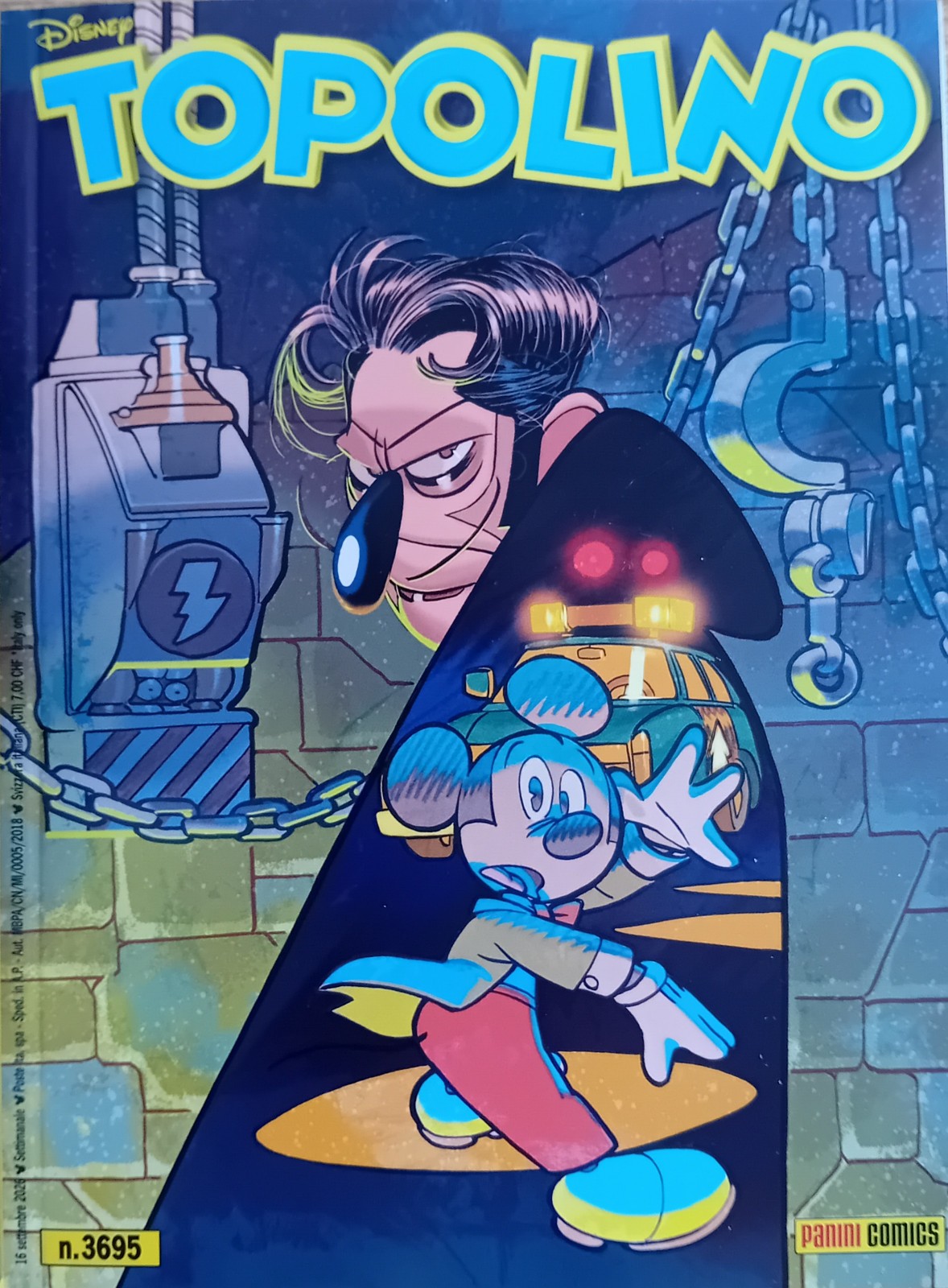 TOPOLINO N.3695  NUOVO PANINI COMICS