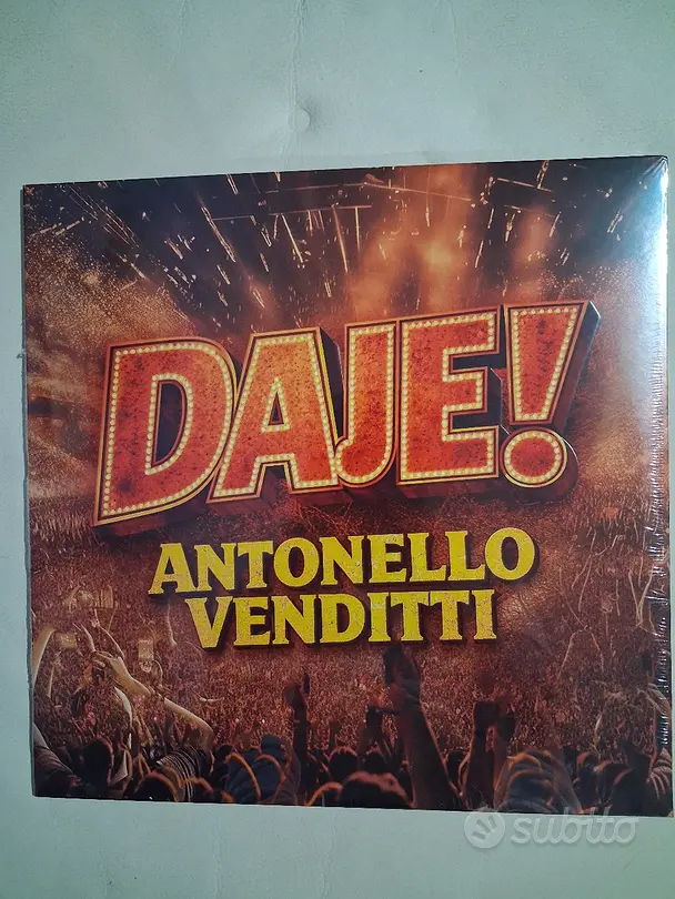 antonello venditti daje! live lp 12" 33 giri vinil