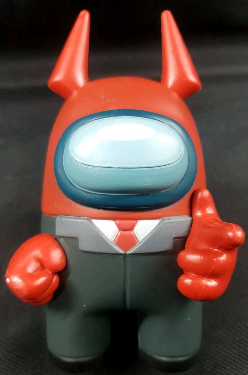 Among Us Crewmate Toikido Red Devil Tuxedo Suit 5.25" Collectible Figure 2021 ''