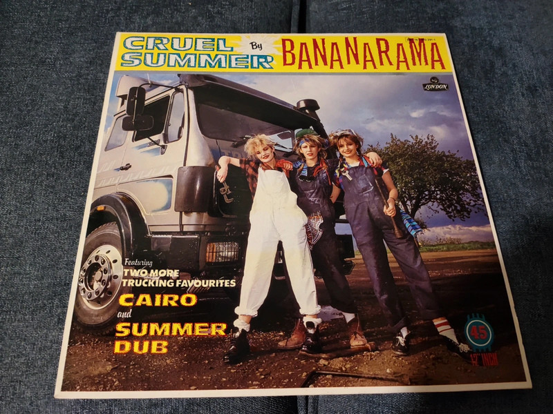 Vinyle Maxi 45T Bananarama – Cruel Summer 12" - 1983 vg+
