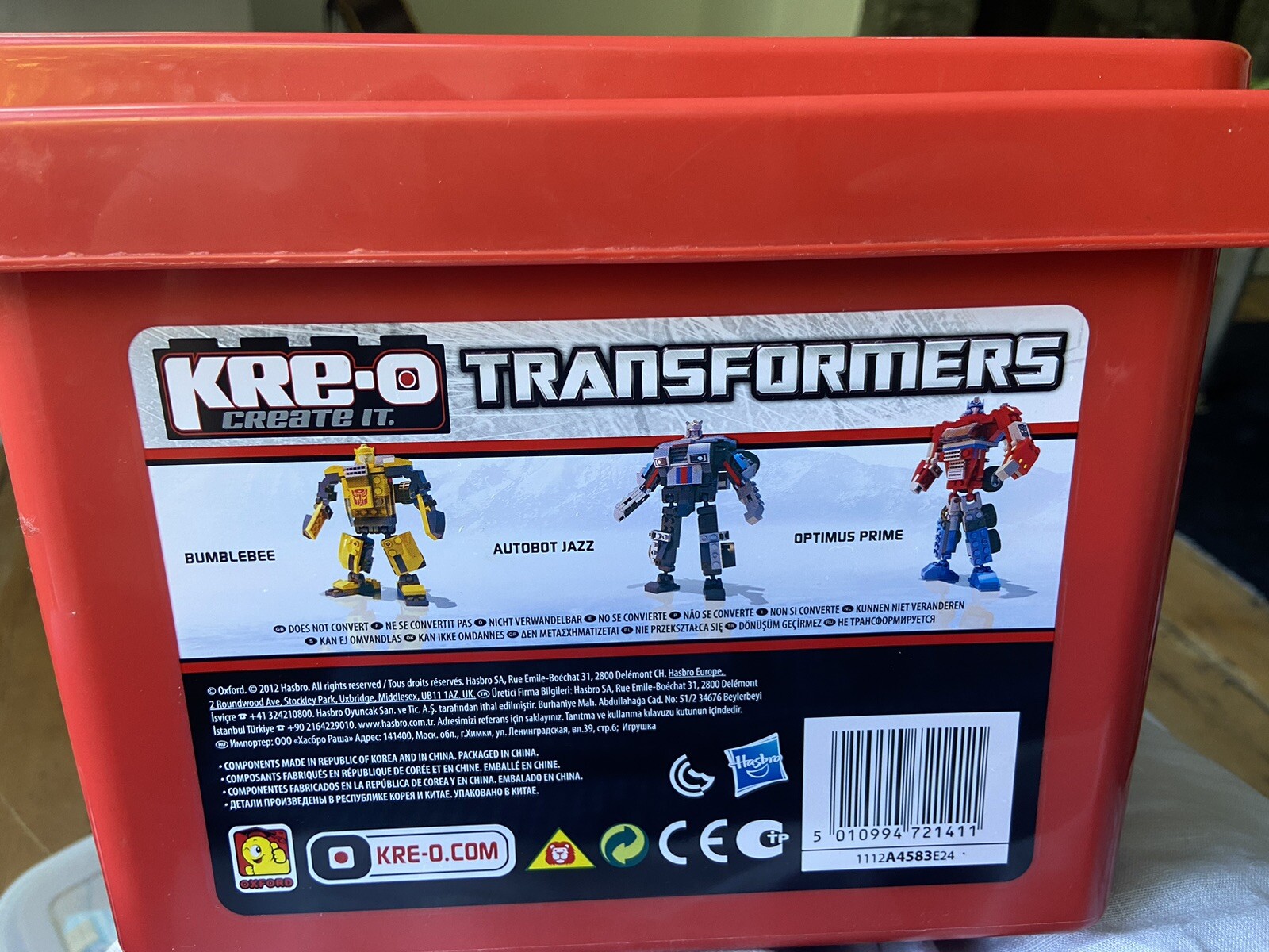 Transformers Kreo Tub A4583 Raro 🌺