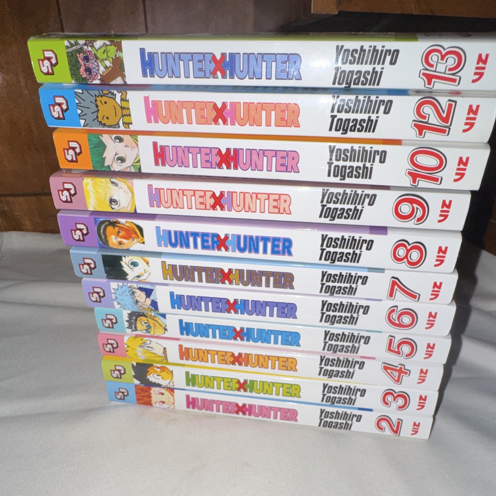 Hunter x Hunter Manga Vol 2-10, 12-13