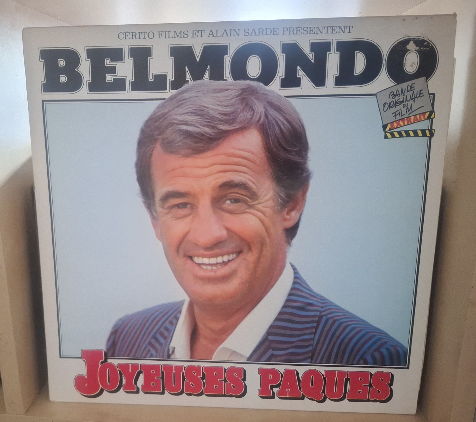 Philippe Sarde ‎– Musique Georges Lautner "Joyeuses Paques" Belmondo 12" Vinyl