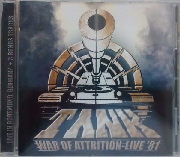Tank - War Of Attrition-Live 1981  (CD) (Near Mint (NM or M-)) - 3706786552