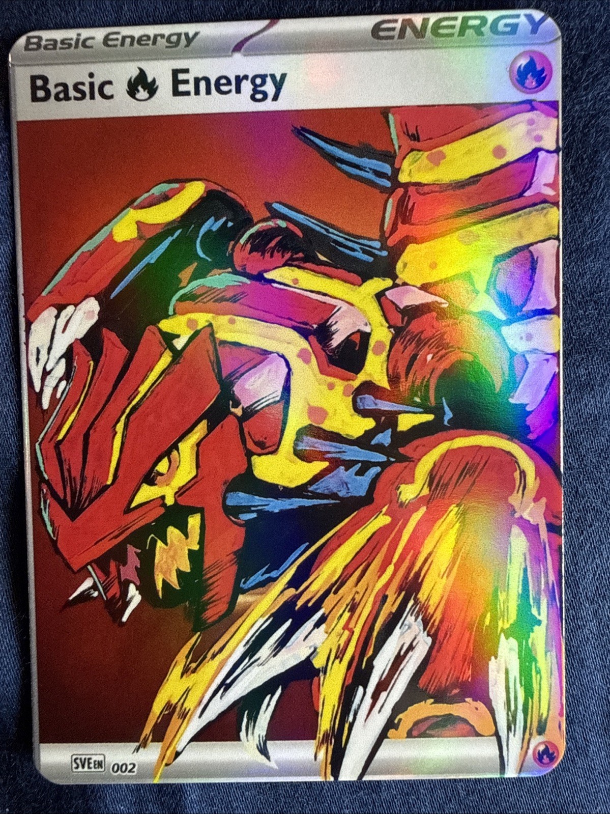 Groudon FAN ART Holo - Non Tcg