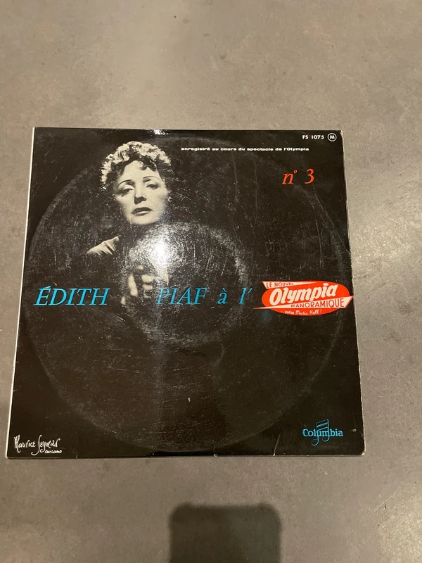 Edith Piaf - A L’Olympia 10”