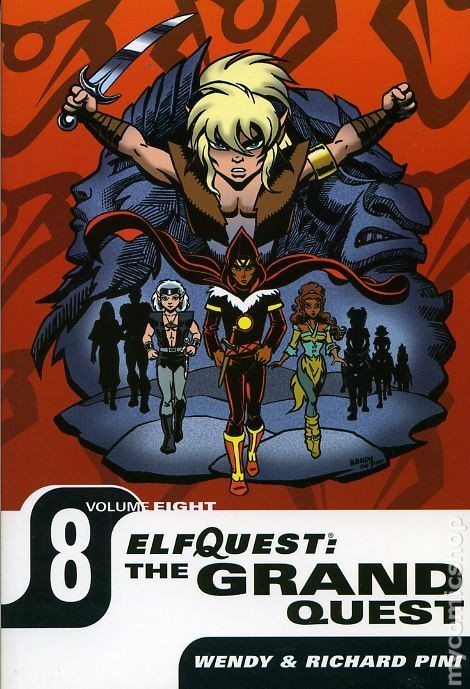 Elfquest The Grand Quest TPB #8-1° NM 2005 Immagine Stock