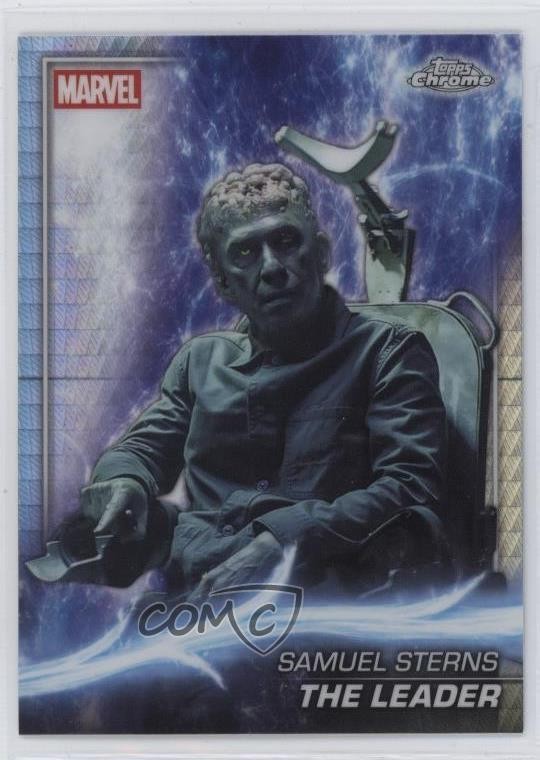 2025 Topps Chrome Marvel Studios Prism Refractor The Leader #173 0b3