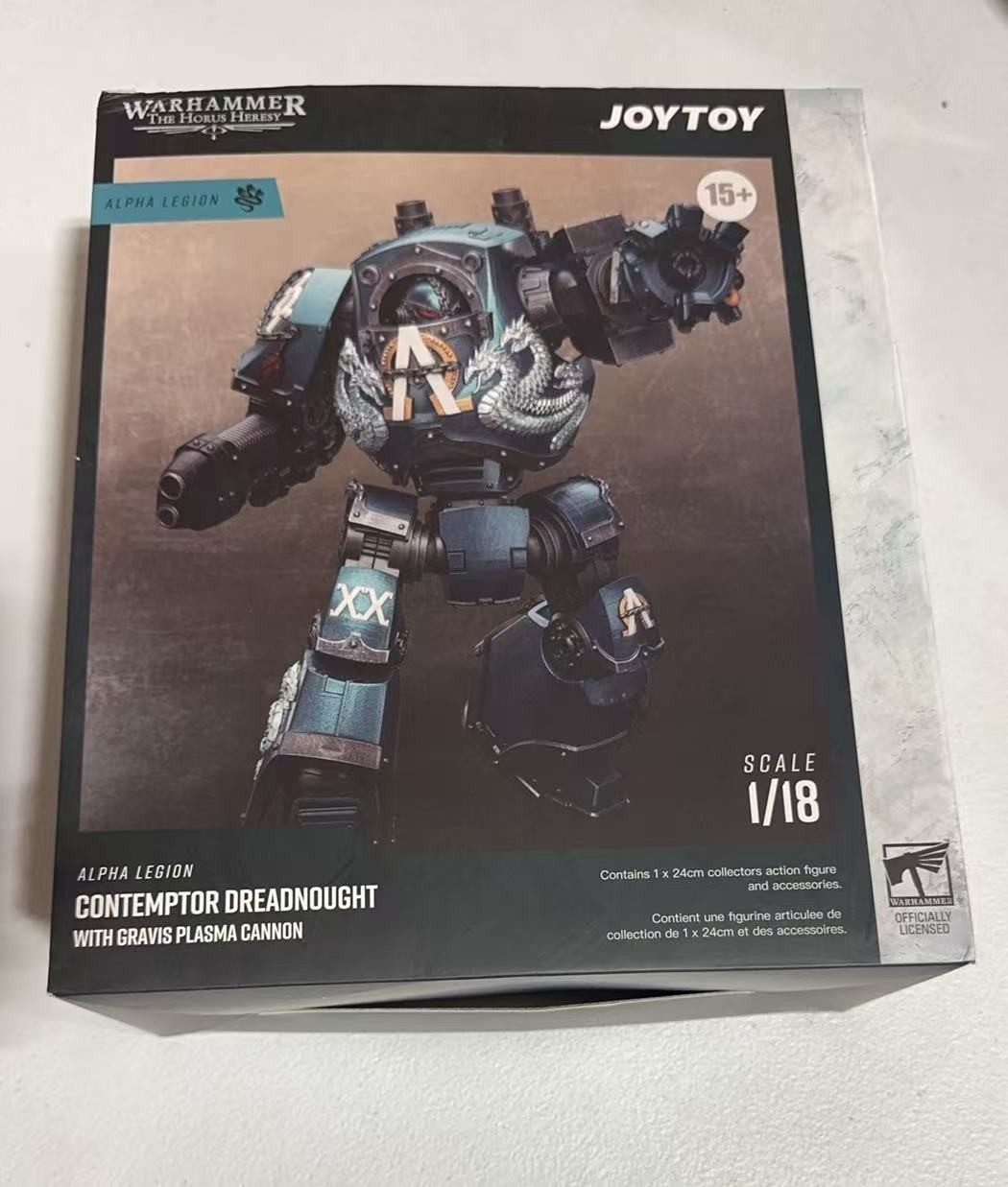 JoyToy Warhammer Horus Heresy Alpha Legion Contemptor Dreadnought 1:18