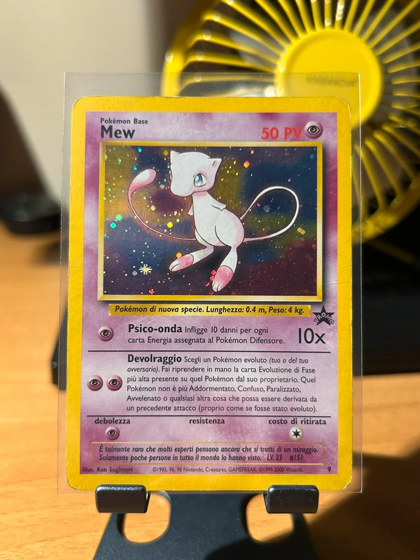 Mew (wp 9) Holo Pokemon Wizards Black Star Promo