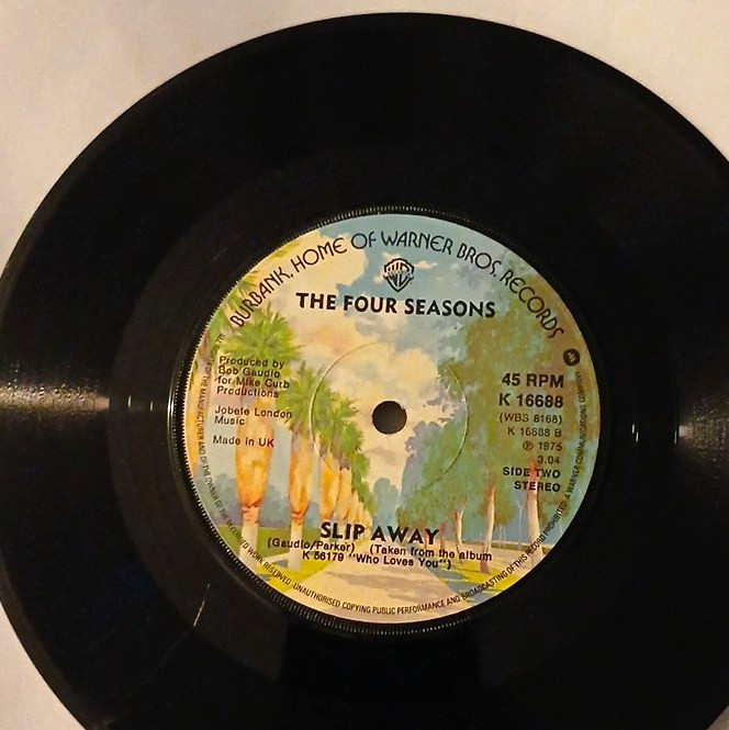 The Four Seasons December, 1963 (Oh, What A Night) 7" 45 Vinyl Single K16688