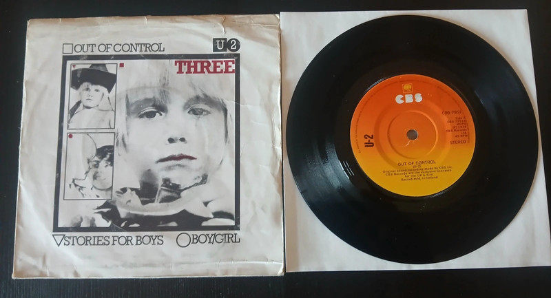 U2 three 7 single ireland