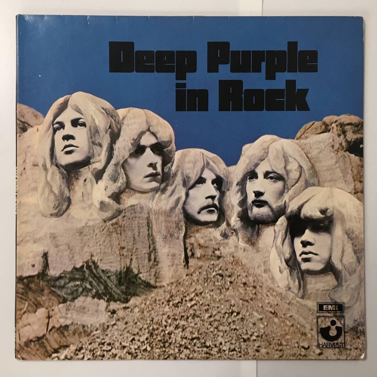 GERMANY DEEP PURPLE IN ROCK REISSUE　German edition