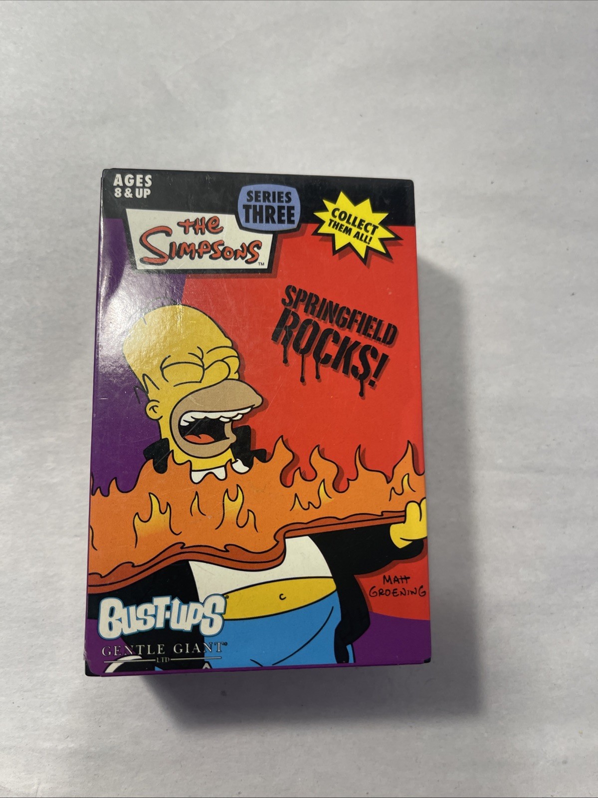 The Simpsons Gentle Giant Homer Simpson Bust-Ups Figure Series 3 Sealed NEW
