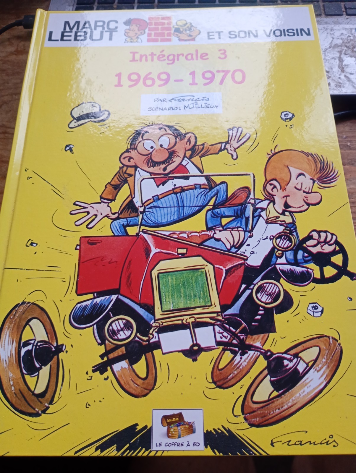 Intégrale 3 1969-1970 MARC LEBUT FRANCIS TILLIEUX coffre à bd 2012