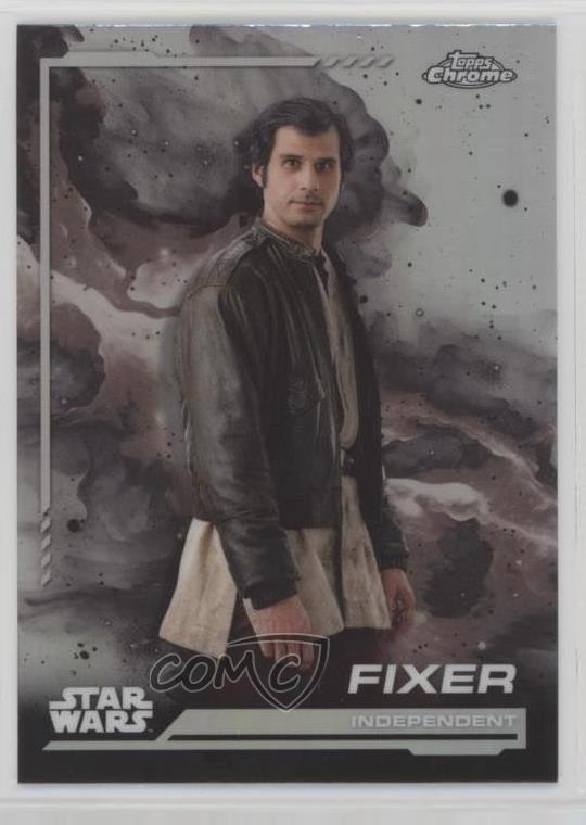 2024 Topps Chrome Star Wars Independent Rainbow Rifrattore Fixer #35 2k3